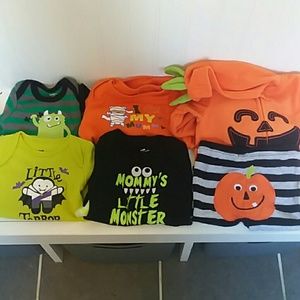 3-6 Months Halloween Pack Good Used Condition
